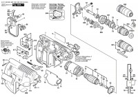 Bosch 0 611 246 503 Gbh 24 Vfr Rotary Hammer 24 V / Eu Spare Parts